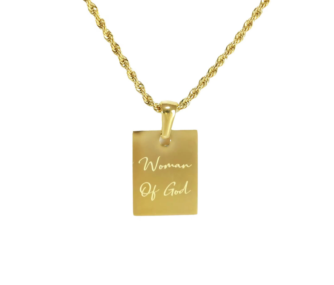 “Woman Of God” Necklace