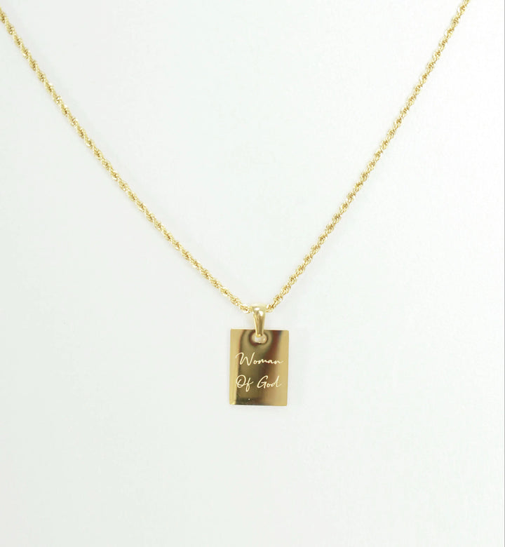 “Woman Of God” Necklace