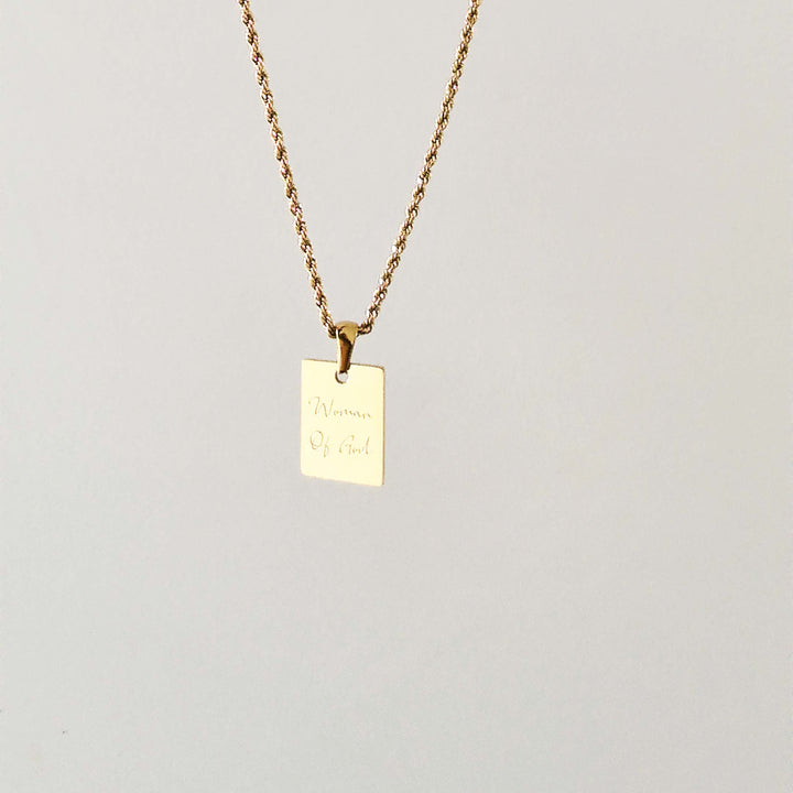 “Woman Of God” Necklace