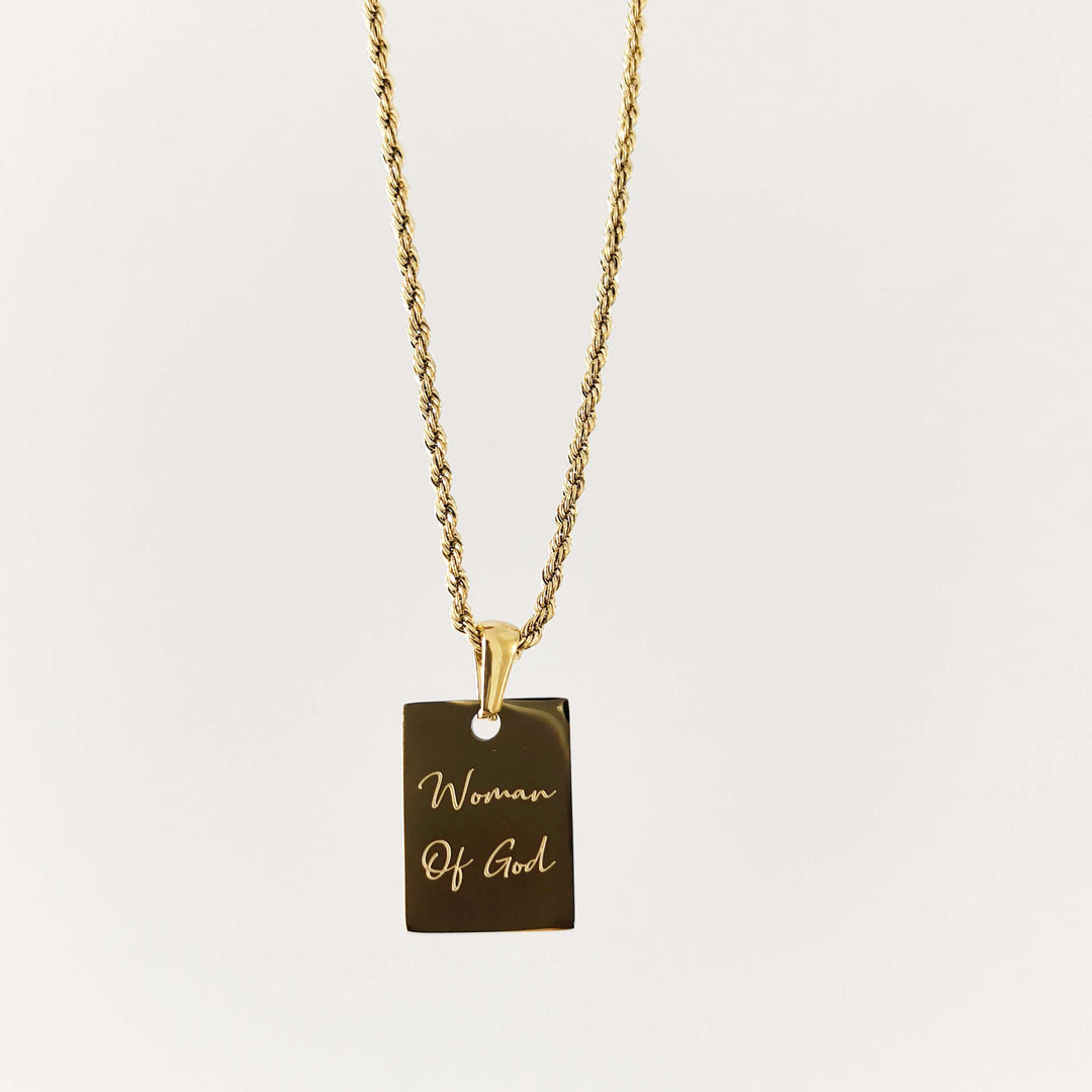 “Woman Of God” Necklace