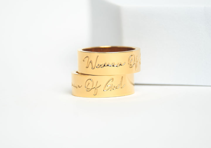 “Woman Of God” Ring