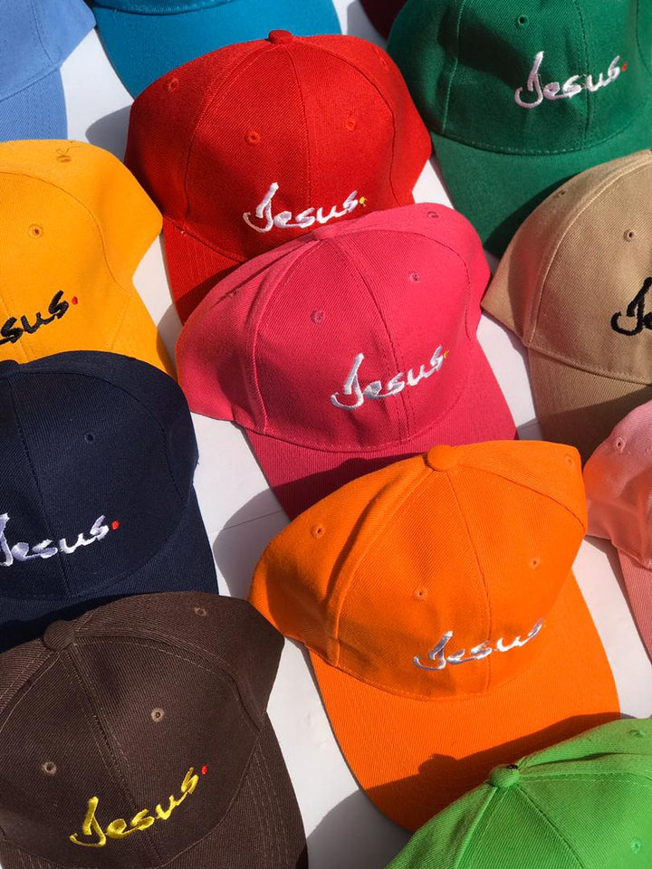 Jesus Baseball Caps